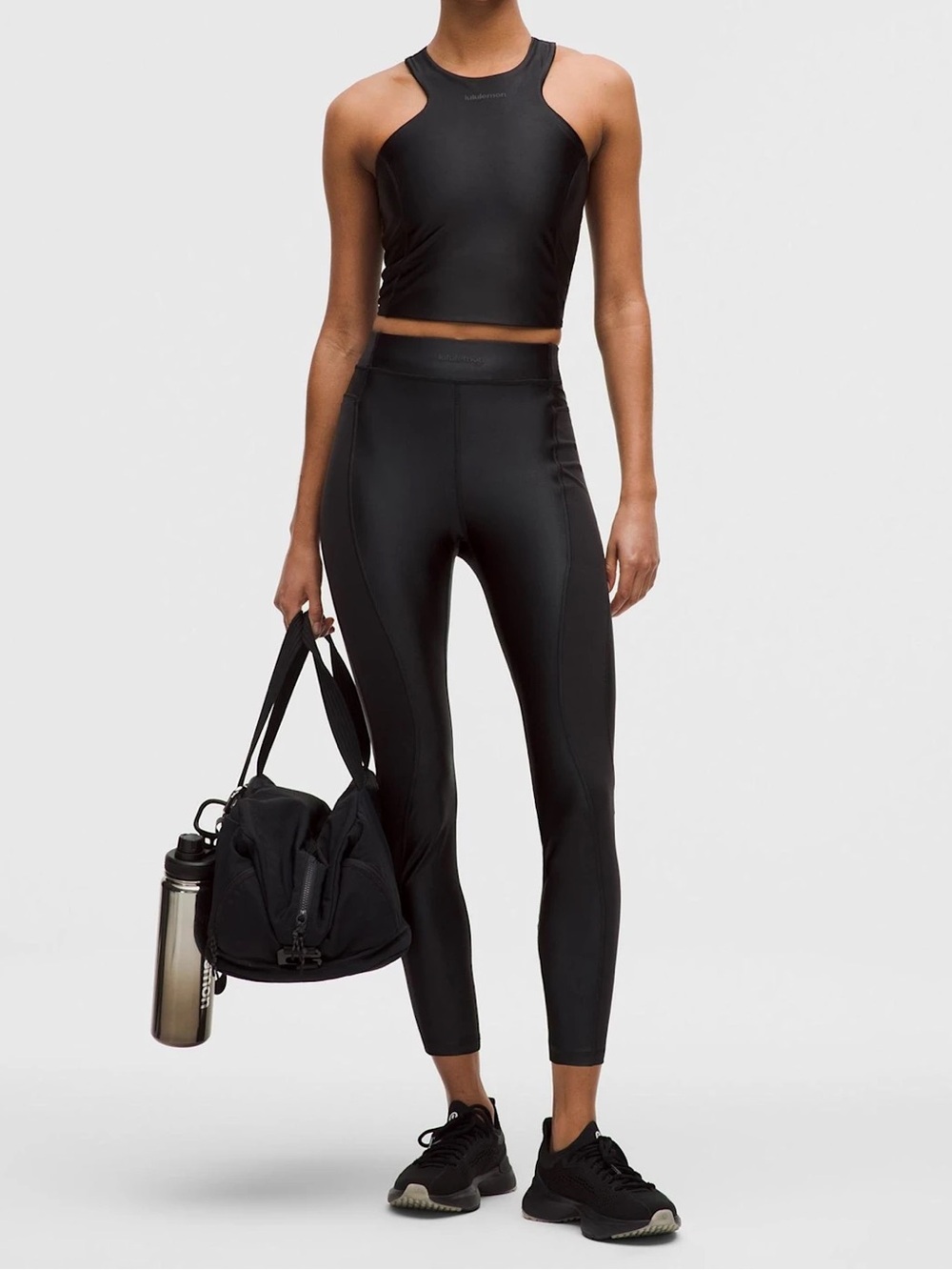 Lululemon Satin Shine Panelled High-Rise Tight 25"
Wordmark 8 Black New